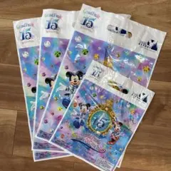 ディズニーシー　15周年　袋　4枚セット