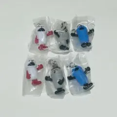 6点セット　ガチャ　パペットスンスン　スンスン　めじるしアクセサリー