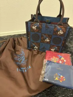 新品】東京ばな奈 ディズニー ファンタジア85周年 ジャガードトート