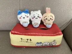 ちいかわ 一番くじ　みんなでラーメン　ラストワン賞　ティッシュカバー