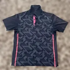 Nike Golf メンズ 半袖ポロシャツ　 ネイビー/ピンク