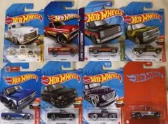ホットウィール　トラック系8台セットB ⚠️セット販売のみ⚠️説明文必読❗️