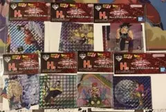 一番くじドラゴンボールZ H賞フレークプリズムステッカー 7種