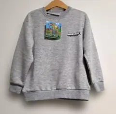 新品☆タグ付　マインクラフト　マイクラ　トレーナー　120cm