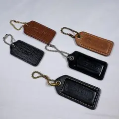 COACH コーチ レザー キーホルダー チャーム 5点セット