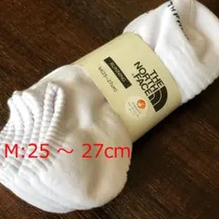新品M‼️ノースフェイス 25〜27cm 3足セットランニングソックス Wのサムネイル