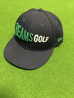 BEAMS GOLFのブラックキャップ
