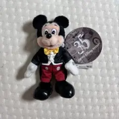 ディズニー　ミッキー　ぬいぐるみバッジ　ぬいば　燕尾