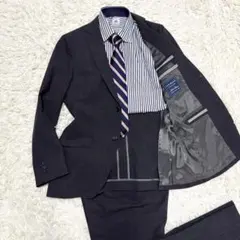 AOKI レミュー　セットアップスーツ　ビジネススーツ　グレー　Y6 リネン混