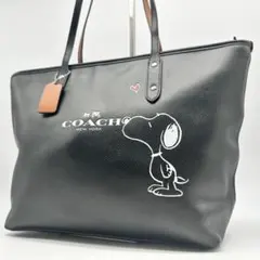 2026年最新】PEANUTS×COACHトートバッグの人気アイテム - メルカリ