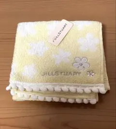 JILLSTUART タオルハンカチ 黄色 イエロー 春色 ジルスチュアート