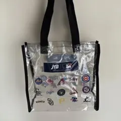 【新品未使用】MLB 公式パートナー JTB クリアトートバッグ