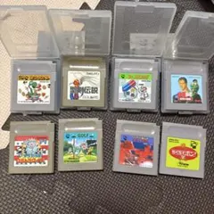 【中古・動作未確認】ゲームボーイソフト 8本セット まとめ売り