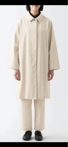 【最終お値下げ・無印良品】ステンカラーコート