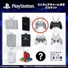 PlayStation ミニチュアチャーム付きビスケット コントローラー
