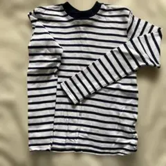 ストライプ 長袖カットソー 140サイズ