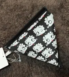 新品　ベティちゃん　三角ポーチ