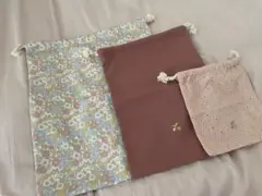 petitmain 巾着袋 ３点セット
