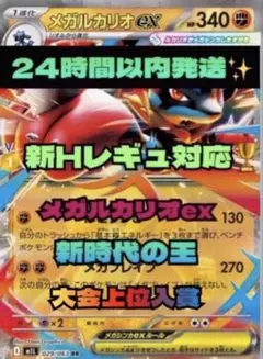 新Hレギュ対応✨24時間以内発送✨メガルカリオex 構築済みデッキ　大会上位入賞