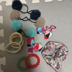 カラフルヘアゴム・シュシュセット