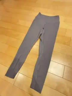 グレー ストレッチレギンス　M