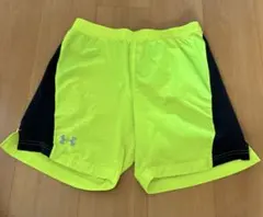 Under Armour ランニングショーツ 蛍光イエロー