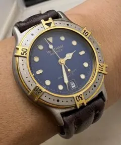 WALTHAM メンズ クォーツ 腕時計 ダイバーズスタイル　動きません WALTHAM メンズ クォーツ 腕時計 ダイバーズスタイル 動きません