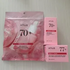 【新品未使用】Anua 桃 美容液 クリーム シートマスク 3点セット