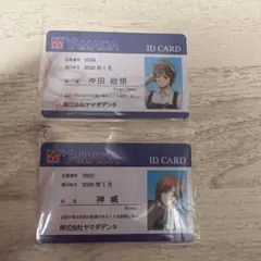 銀魂 ヤマダデンキ IDカード風カード 沖田総悟 神威