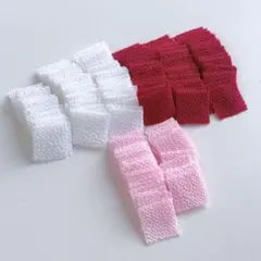 一越ちりめん　1.5cm角　3色セット　190枚　つまみ細工　カット生地