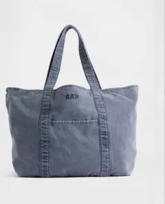 ⭐️GAP⭐️ロゴトートバッグ(ニューネイビー)のサムネイル