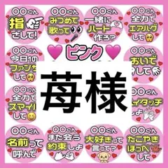 苺様　専用　カンペうちわ