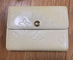 【新品同様】LOUIS VUITTON クリーム色 コインケース
