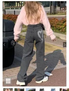 グレイル　ハートデニムパンツ