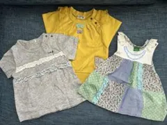 子供服　ラグマート　半袖トップス3枚　80-90cm