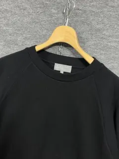美品 MHL マーガレットハウエル クルーネックスウェット 黒 Lサイズのサムネイル