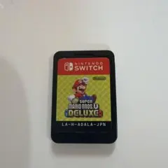 New スーパーマリオブラザーズ U デラックス ケースなし　ソフトのみ