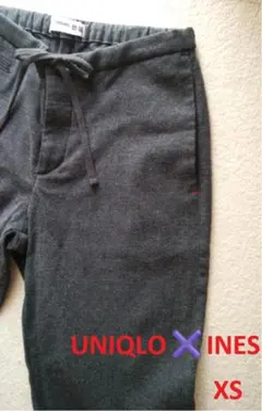 ✧ユニクロ✖イネス✧　イージーストレートパンツ　グレー