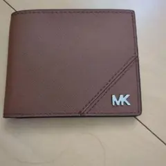 MICHAEL KORS 二つ折り財布 ブラウン - メルカリ