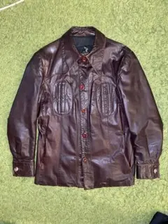 70s レザージャケット