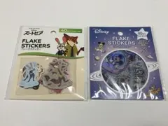 ディズニー・ズートピア フレークステッカー 2枚セット