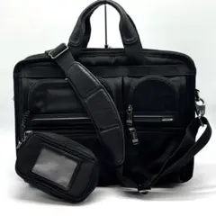 TUMI トゥミ 2wayビジネスバッグ 26516D4 ブラック 美品　PCのサムネイル
