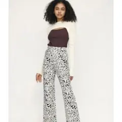 SLY RAM LEO HW STRETCH FLARE パンツ 【サイズ0