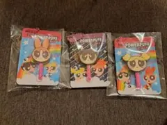 パワーパフガールズ 棒付きフェイスチャーム 3個セット