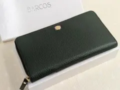 【新品未使用】BARCOS ダークグリーン 長財布 開運
