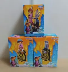 ズートピア2　ジュディ＆ニック モニタートップ　プレミアム　フィギュア　新品