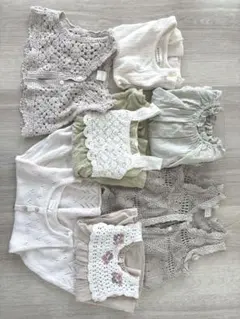 女の子　８０　秋　夏用　服