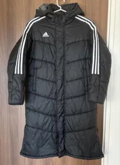 adidas ベンチコート ブラック 160