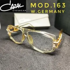 Cazal ゴールドフレーム 超希少。ヴィンテージ品。 4500□CAZAL カザール メガネ 度付き ヴィンテージ ゴールド