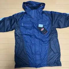 ネイビー フード付き ジャンパー